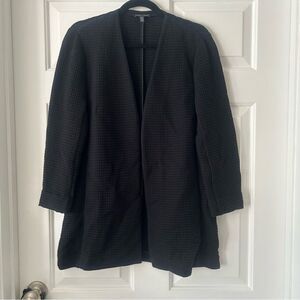 Eileen Fisher Cotton Waffle Knit Cardigan